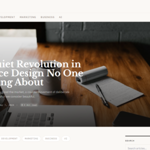 Blog Template HTML Template