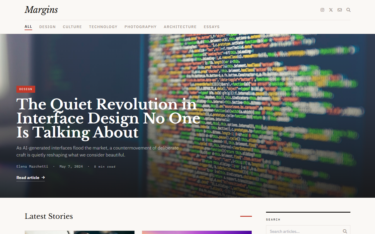 Blog Template